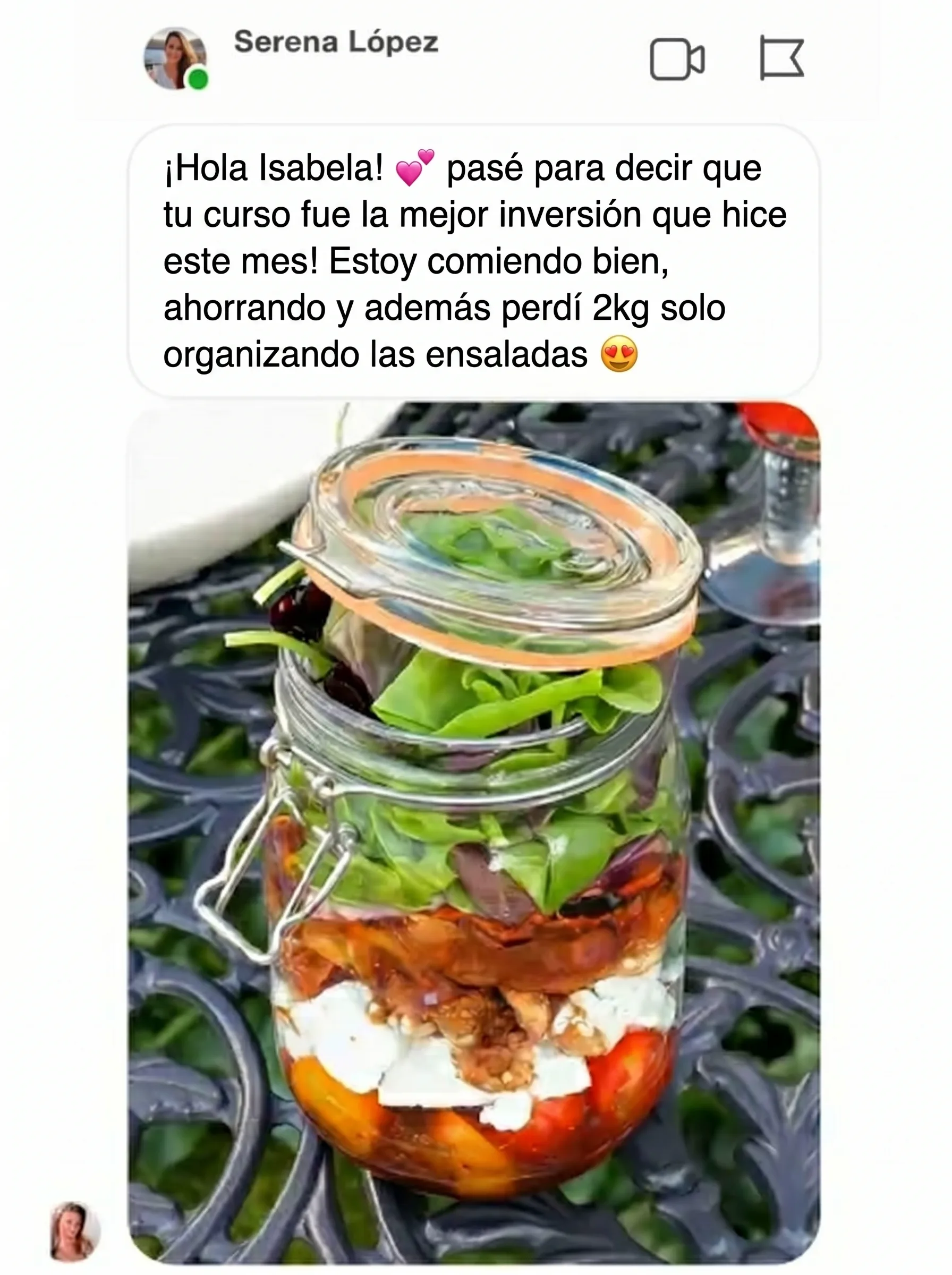 Testimonio de Serena López